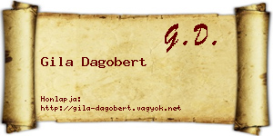Gila Dagobert névjegykártya